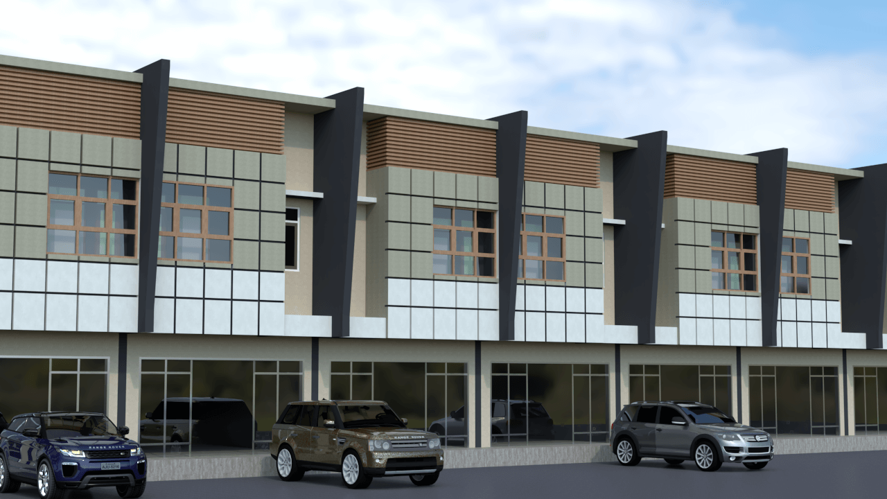 Deretan Ruko 2 Lantai di Green Citayam City